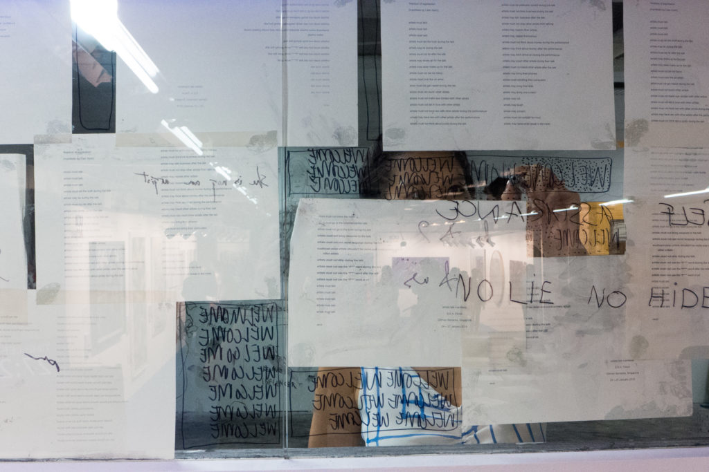 artist talk | collaborative performance | Singapore — 31