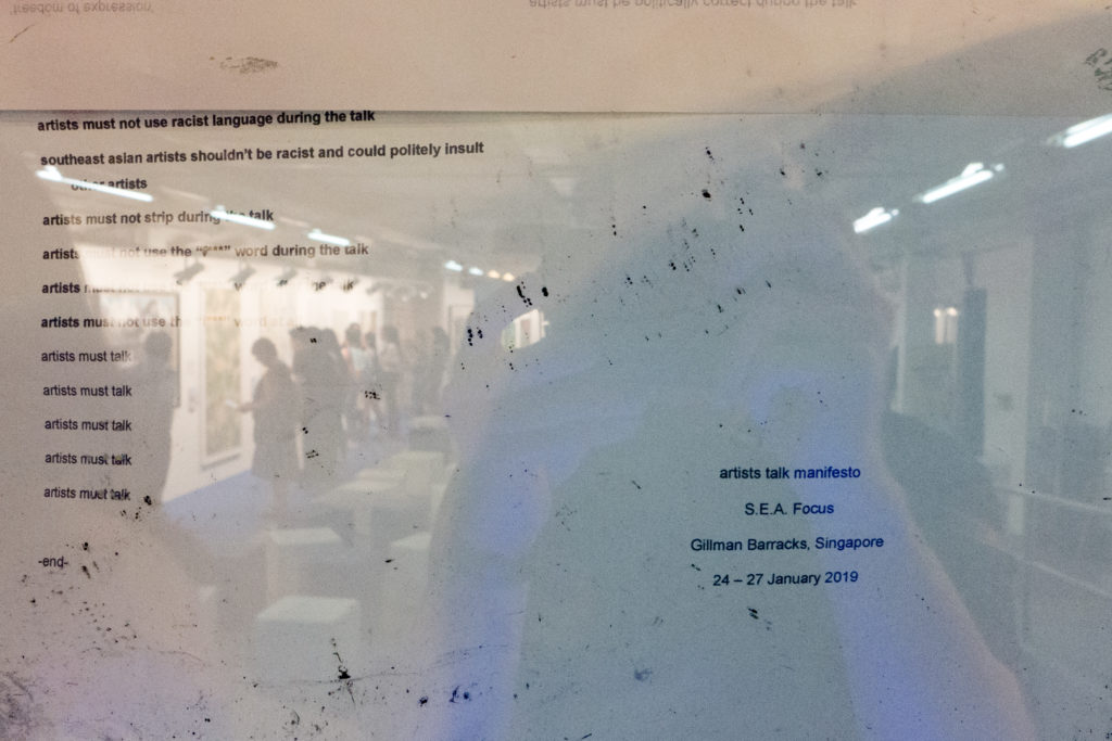 artist talk | collaborative performance | Singapore — 25