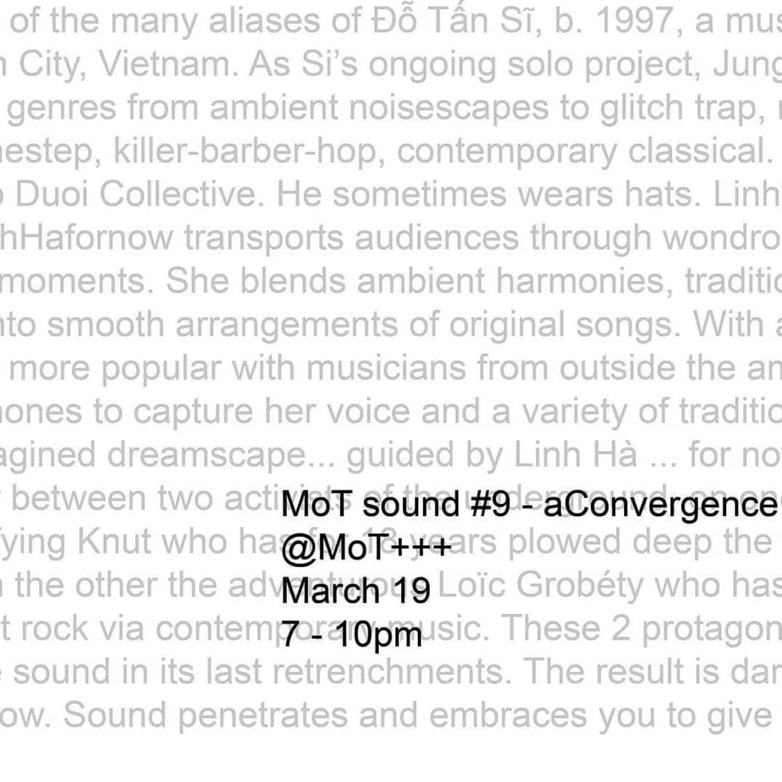 MoT sound #5 — 20